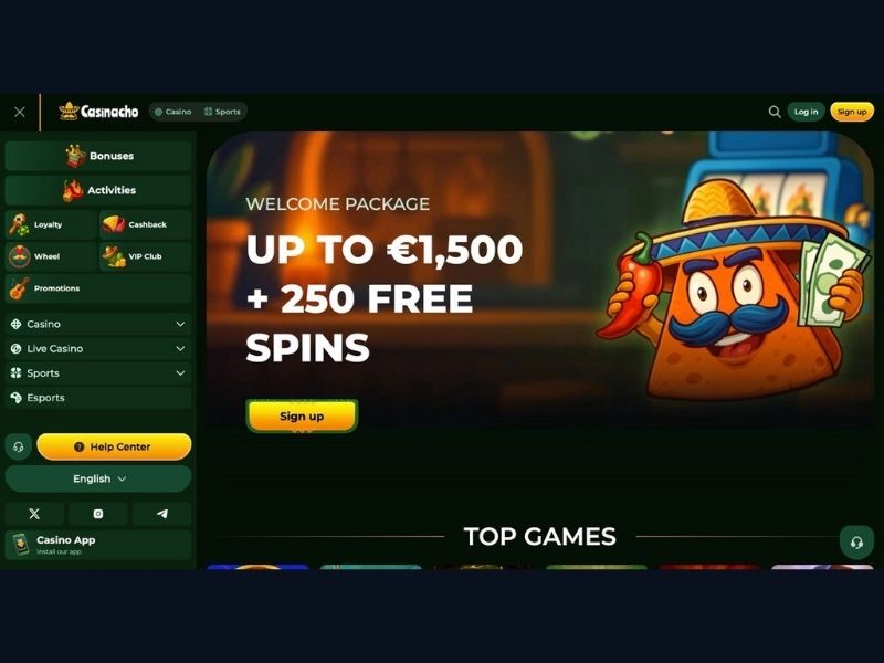 Spinola Liga 2026 e tornei come fonte di vincita indipendente su Casinacho Casino per l'Italia