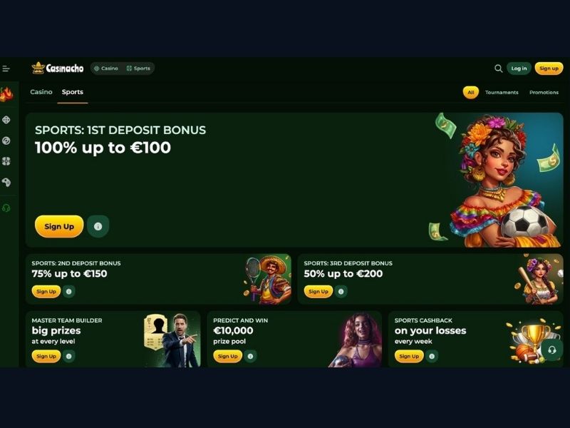 Jackpot e Megaways ad alta varianza su smartphone su Casinacho Casino per l'Italia
